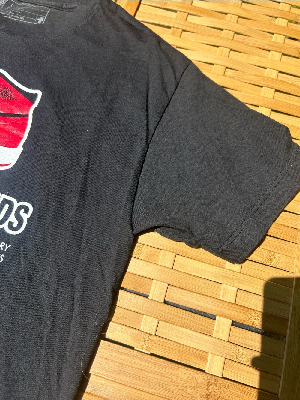 🔥3/$8- Jordan Heads Black & Red Graphic Tee - Unbranded - Picture 4 of 9